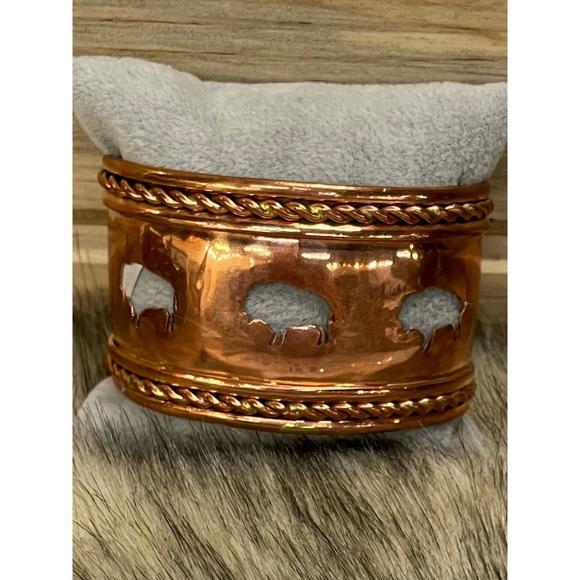 NEW ALA BLANCA JEWELRY buffalo bracelet in copper - Picture 1 of 1